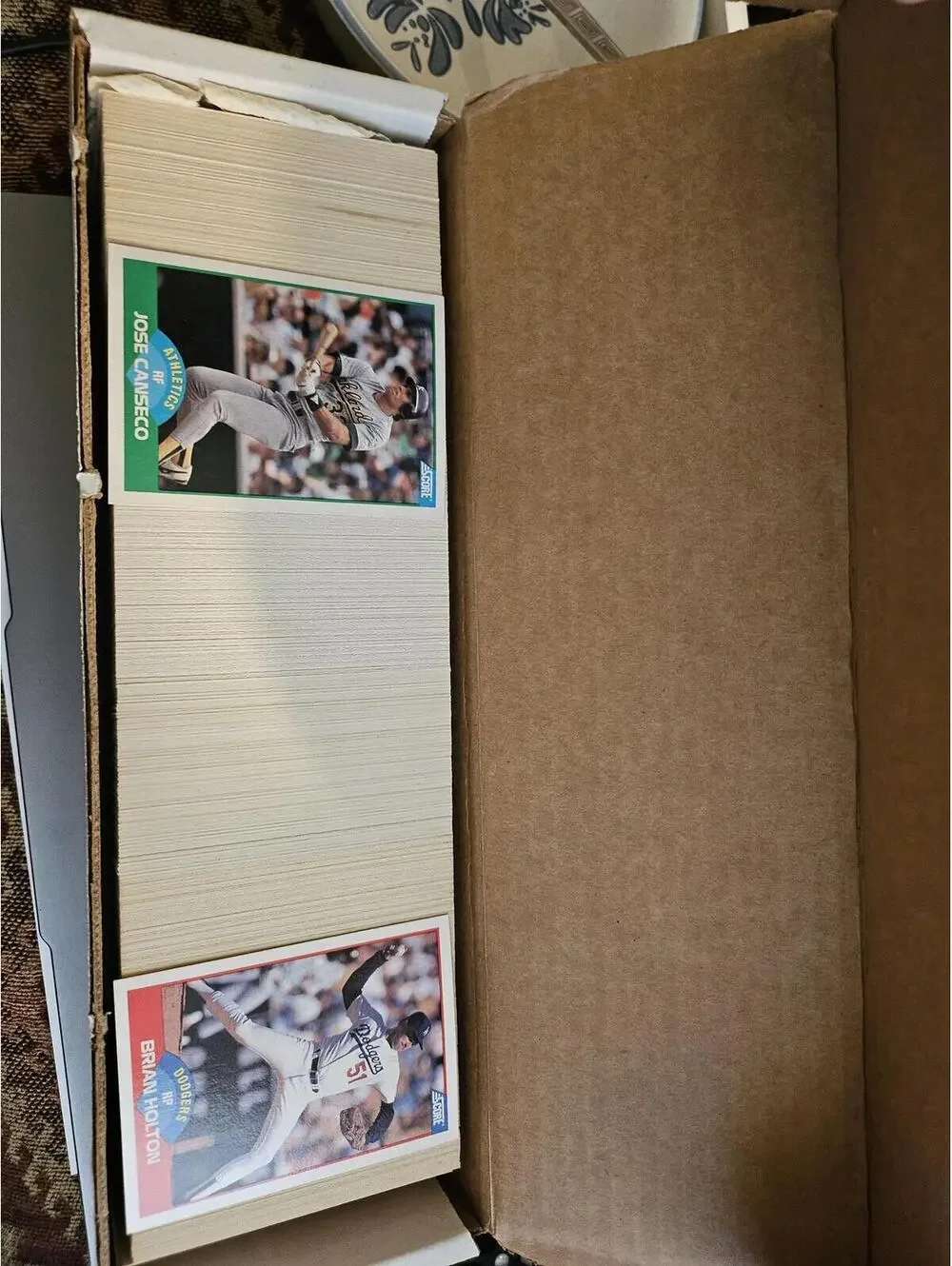 1989 Score Baseball- Complete Card Set - made set